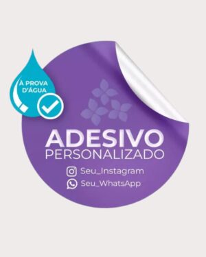 Adesivo Brilho 5x5cm cartela 480 unidades - Imagem 4