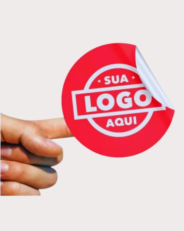 Adesivo Brilho 5x5cm cartela 240 unidades - Imagem 2