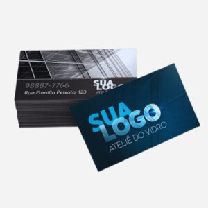 1.000 Cartões de visita impressão frente e verso