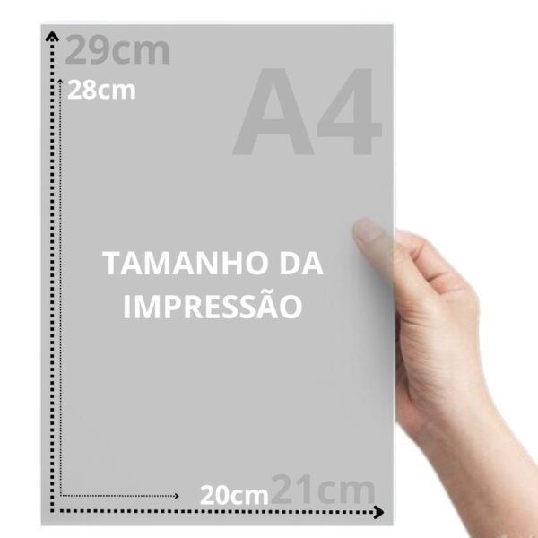 2.500 Folhetos 20x28cm brilho 90g - Imagem 2